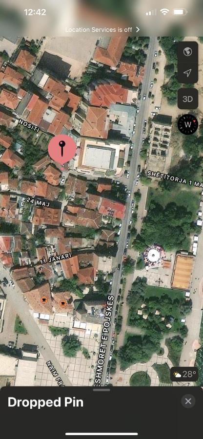 Vila Nikolla Pogradec Exterior foto